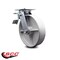 Service Caster 8 Inch Semi Steel Swivel Caster with Roller Bearing and Total Lock Brake SCC SCC-TTL30S820-SSR - alternate 2